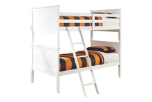 Load image into Gallery viewer, Lulu Twin Bunk Bed with Mattress and Pillow