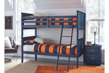 Load image into Gallery viewer, Lulu Twin Bunk Bed with 2 Nightstands