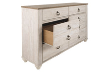 Load image into Gallery viewer, Willowton Dresser and Mirror