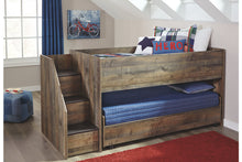 Load image into Gallery viewer, Trinell Twin Loft Bed with Pull-out Caster Bed