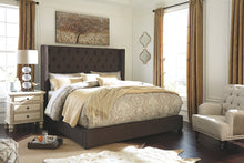 Load image into Gallery viewer, Norrister Queen Upholstered Bed