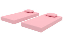 Load image into Gallery viewer, Lulu Twin Bunk Bed with Mattress and Pillow