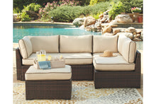 Load image into Gallery viewer, Loughran 4-piece Outdoor Sectional Set
