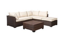 Load image into Gallery viewer, Loughran 4-piece Outdoor Sectional Set