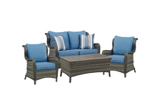 Load image into Gallery viewer, Abbots Court 4-Piece Outdoor Conversation Set