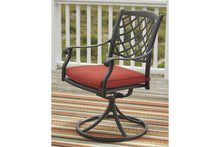 Load image into Gallery viewer, Tanglevale Swivel Chair with Cushion (Set of 2)