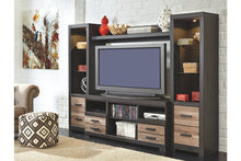 Load image into Gallery viewer, Harlinton 4-Piece Entertainment Center