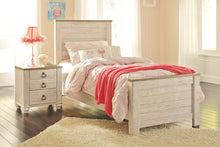 Load image into Gallery viewer, Willowton Twin Panel Bed