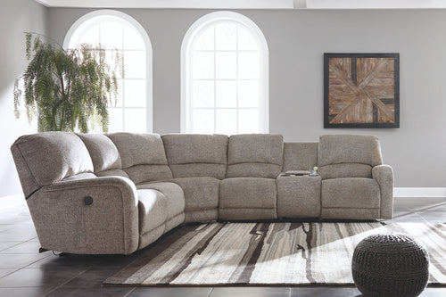 Pittsfield 4-Piece Reclining Sectional with Power