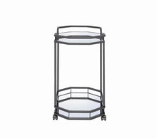Load image into Gallery viewer, BLACK NICKEL SERVING CART