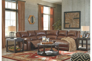 Billwedge 5-Piece Reclining Sectional with Chaise