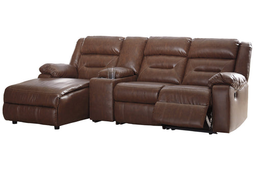Coahoma 4-Piece Reclining Sectional with Chaise