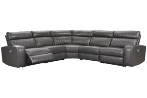 Samperstone 6-Piece Reclining Sectional with Power