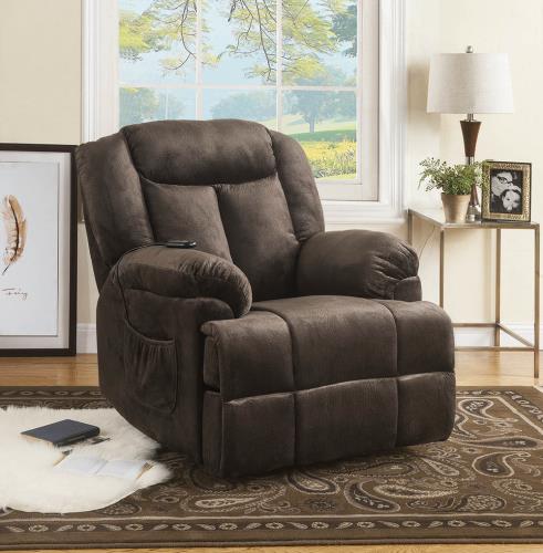 Power Lift Recliner - Chocolate