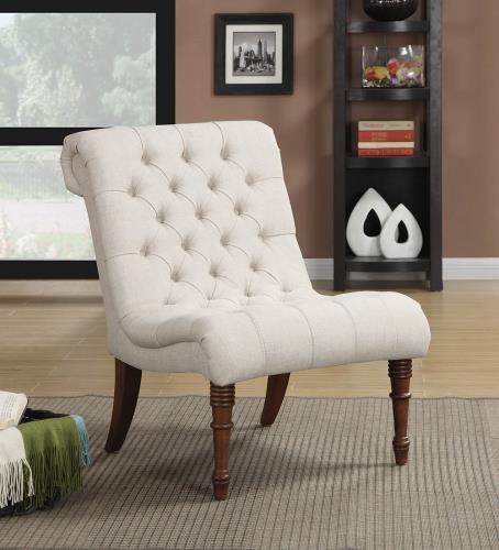 OATMEAL ACCENT CHAIR