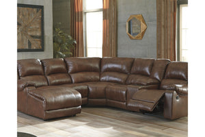 Billwedge 6-Piece Reclining Sectional with Chaise