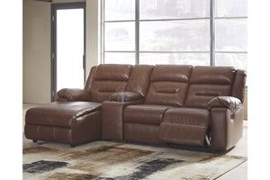 Coahoma 4-Piece Reclining Sectional with Chaise