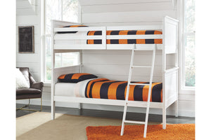Lulu Twin Bunk Bed with Mattress and Pillow