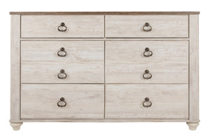 Willowton Dresser and Mirror