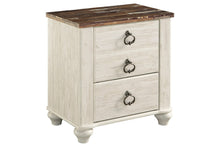 Load image into Gallery viewer, Willowton Queen Bed with 2 Nightstands