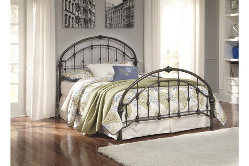 Nashburg Queen Metal Bed