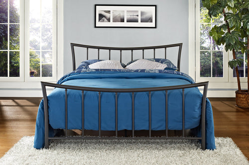 Caily Metal Queen Bed