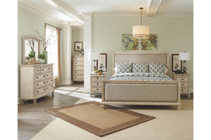 Demarlos Dresser and Mirror