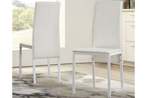 Sariden Dining Room Chair (Set of 2) (White)