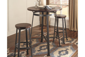Challiman Dining Room Bar Height Table