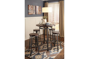 Challiman Dining Room Bar Height Table