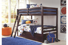 Load image into Gallery viewer, Halanton Twin over Twin Bunk Bed with Storage