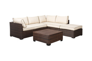 Loughran 4-piece Outdoor Sectional Set