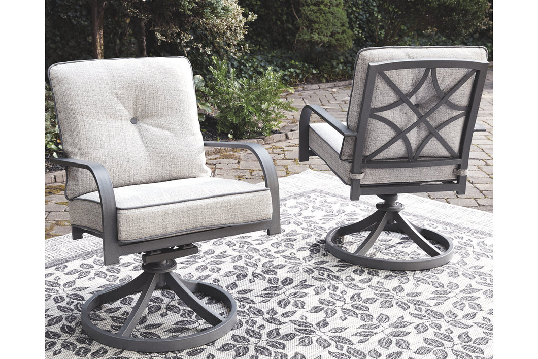 Donnalee Bay Swivel Lounge Chair (Set of 2)