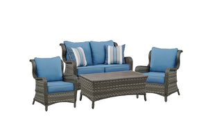 Abbots Court 4-Piece Outdoor Conversation Set
