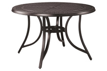 Load image into Gallery viewer, Burnella Round Dining Table with Umbrella Option