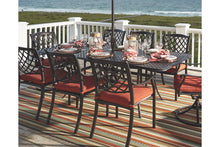 Load image into Gallery viewer, Tanglevale Dining Table with Umbrella Option