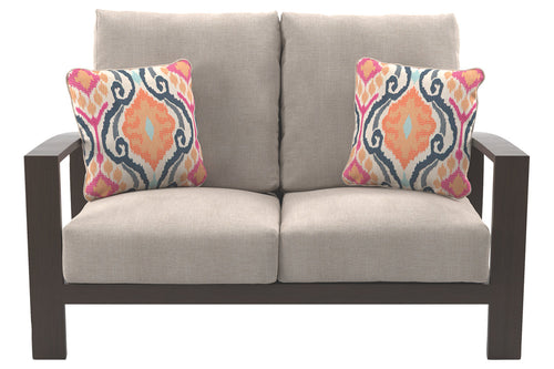 Cordova Reef Reef Loveseat with Cushion