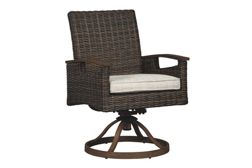Paradise Trail Swivel Chair with Cushion (Set of 2)