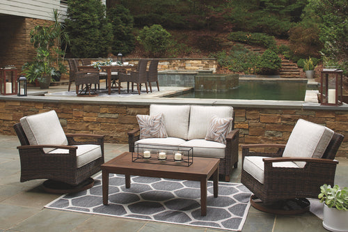 Paradise Trail 4-Piece Outdoor Conversation Set