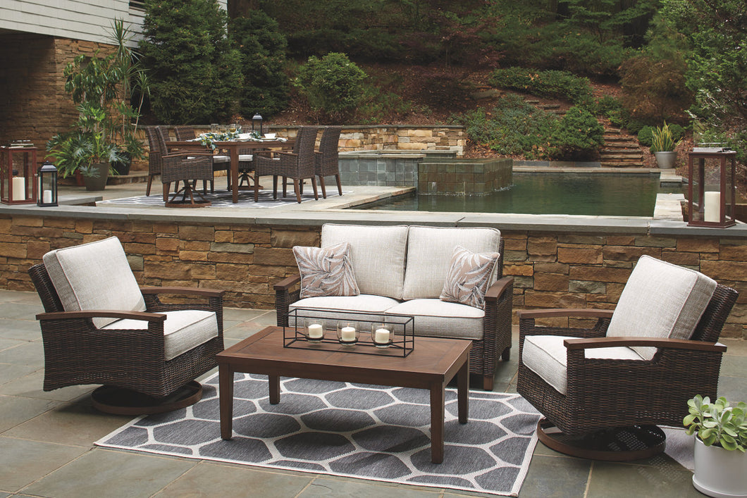 Paradise Trail 4-Piece Outdoor Conversation Set