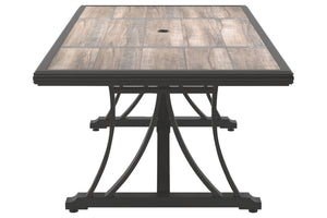 Marsh Creek Dining Table with Umbrella Option