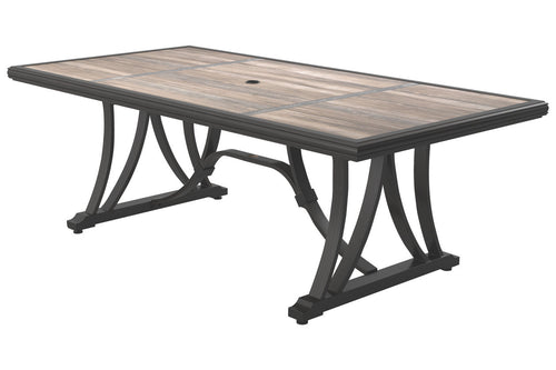 Marsh Creek Dining Table with Umbrella Option