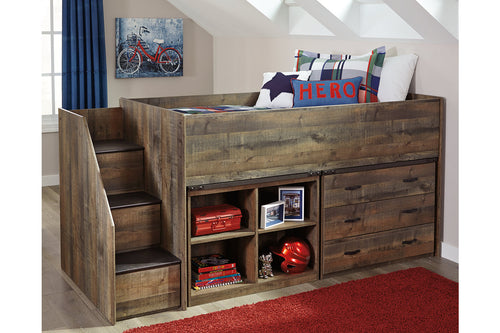 Trinell Twin Loft Bed with Storage