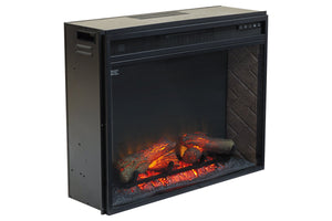 Mallacar 75" TV Stand with Electric Fireplace