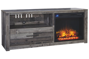 Derekson 59" TV Stand with Fireplace
