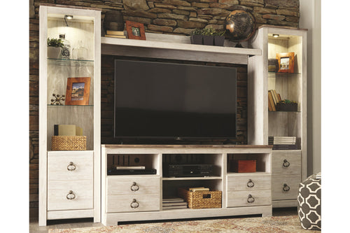Willowton 4-Piece Entertainment Center