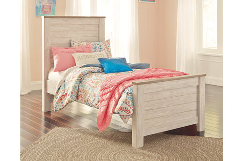 Willowton Twin Panel Bed